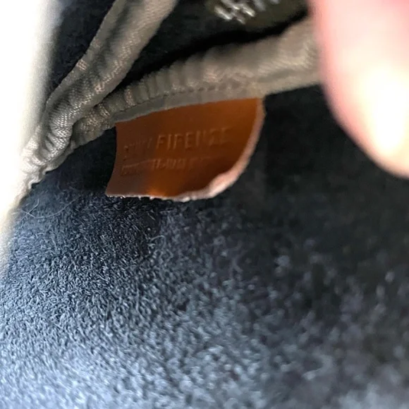 Divina Firenze Olive Pebbled Leather Small Crossbody Made In Italy - Picture 13 of 13